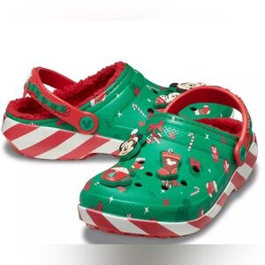 Mickey and Minnie Mouse Holiday Clogs for Adults by Crocs